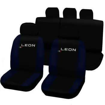 

COPRISEDILI SEAT LEON 3a SERIE 2012 BICOLORE NERO\BLU SCURO