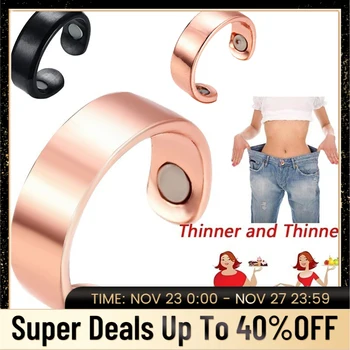 

Magnetic Therapy Weight Loss Ring Slimming Burning Fat Magnetic Slimming Rings Slimming Body Finger Ring HealthCare Tool