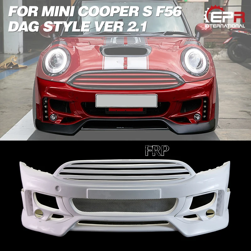 FRP набор кузова для F56 Mini Cooper S DAG style Ver 2,1 комплект из стекловолокна 8 шт.(передний/задний бампер, боковая юбка, крыло, спойлер