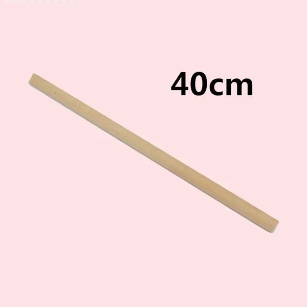 40cm Натуральные зубцы из древесины бусины деревянные кольцемер Дети Diy Деревянный аксессуар для изготовления ювелирных изделий Ловец снов макраме аксессуары - Цвет: 40cm