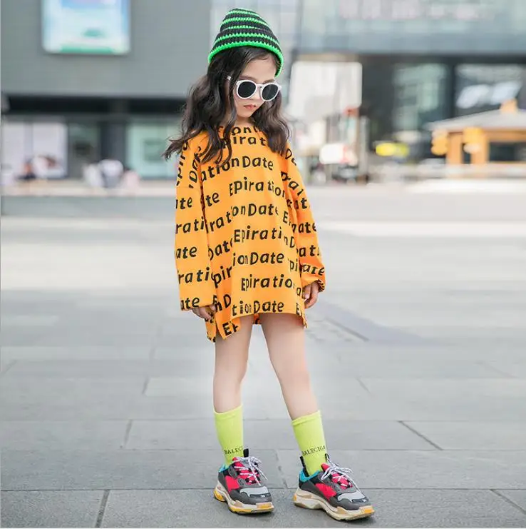 style 3 Детская одежда г., осенний детский длинный свитер Свободный пуловер топы для девочек, свитер с изображением океана 3-12 лет - Цвет: style 3