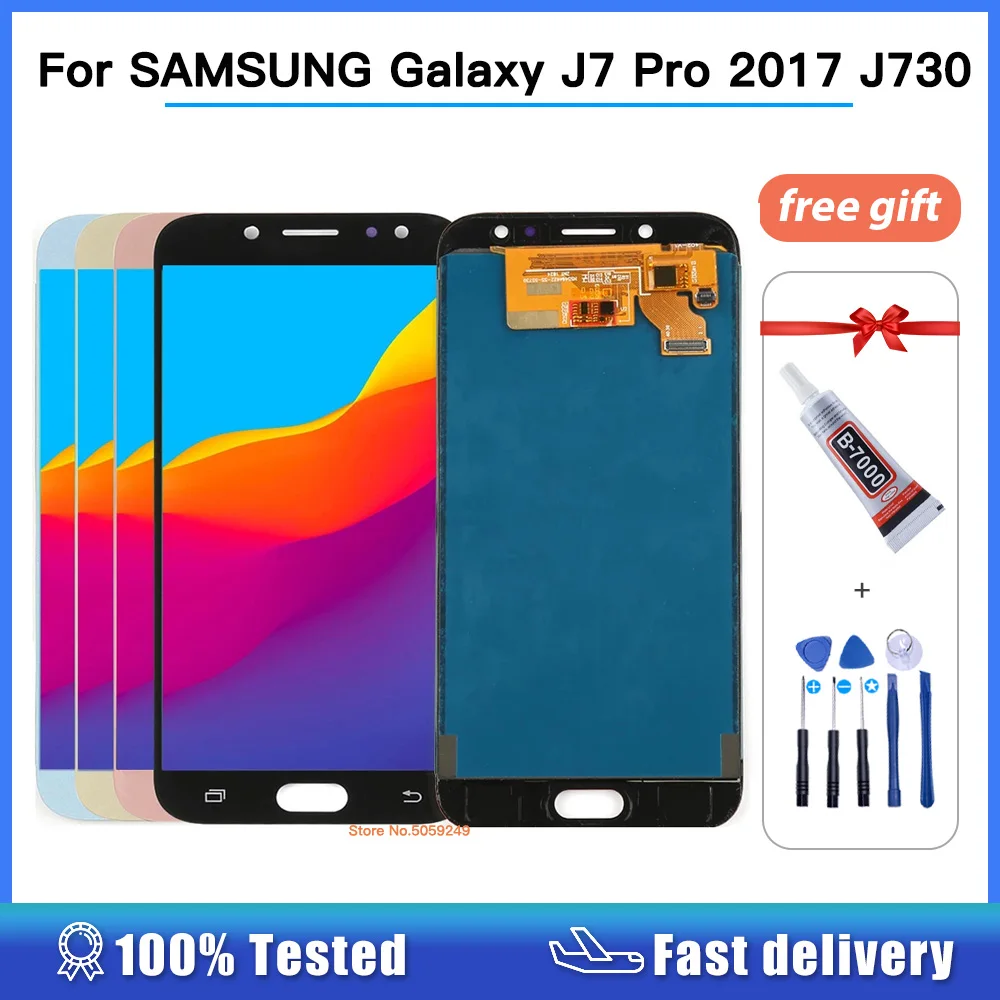 J7 2017 ЖК-дисплей для samsung Galaxy J730F J730GM J730G J730 Замена дисплея Pro lcd сенсорный экран в