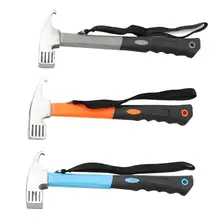 Multifunctional Tools Camping Ground Nail Hammer Camping Tent Hammer High Carbon Steel Hammer Household Hammers Nail Puller