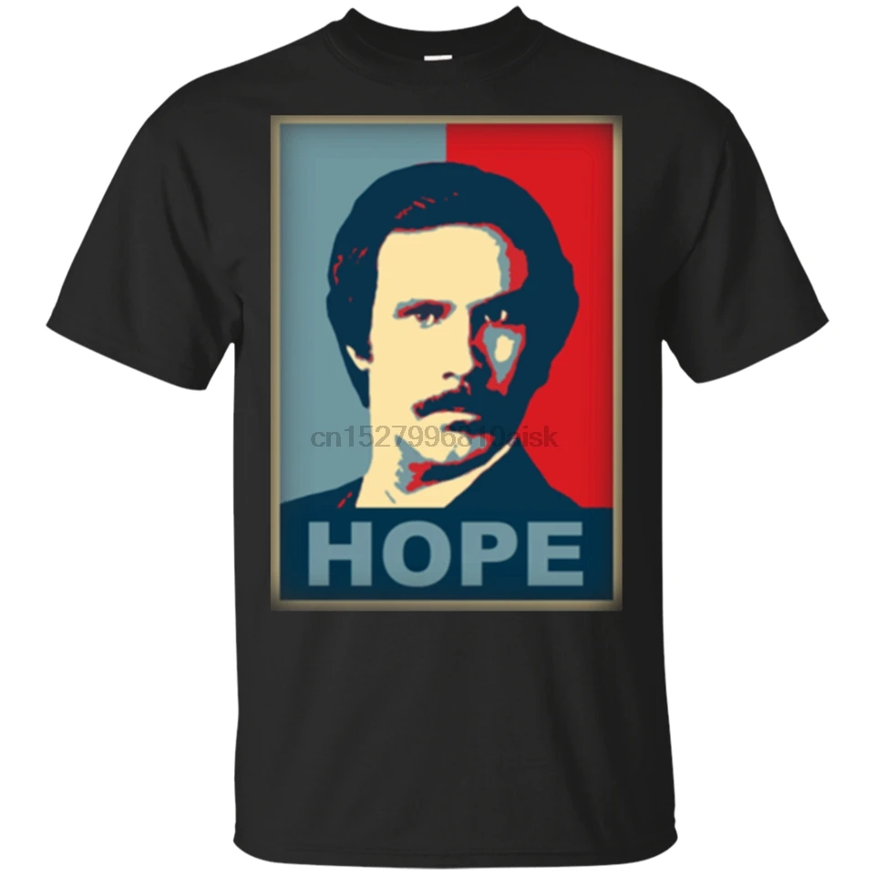 Ron Burgundy Anchorman Movie Hope Vinatge T-Shirt 2019 Men Black S-3Xl Free Shipping Funny Tops Tee Shirt |