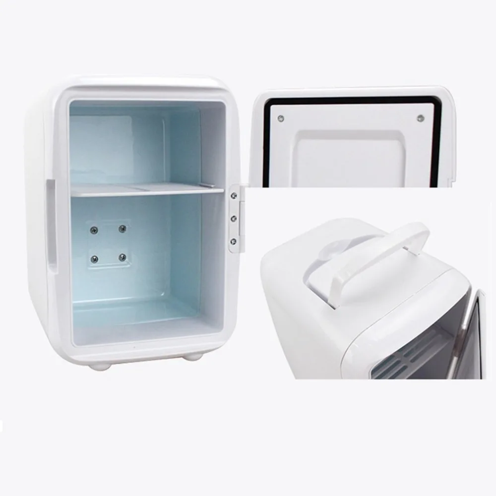 Compact Size 4L Car Refrigerators Ultra Quiet Low Noise Car Mini Refrigerators Freezer Cooling Heating Box Fridge