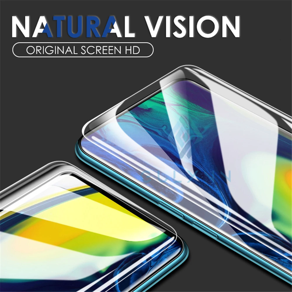 31D гидрогель пленка для samsung Galaxy M10 M20 M30 Защитная пленка для samsung A10 A20 A30 A40 A50 A60 A70 A80 A90 Note 9 10 крышка