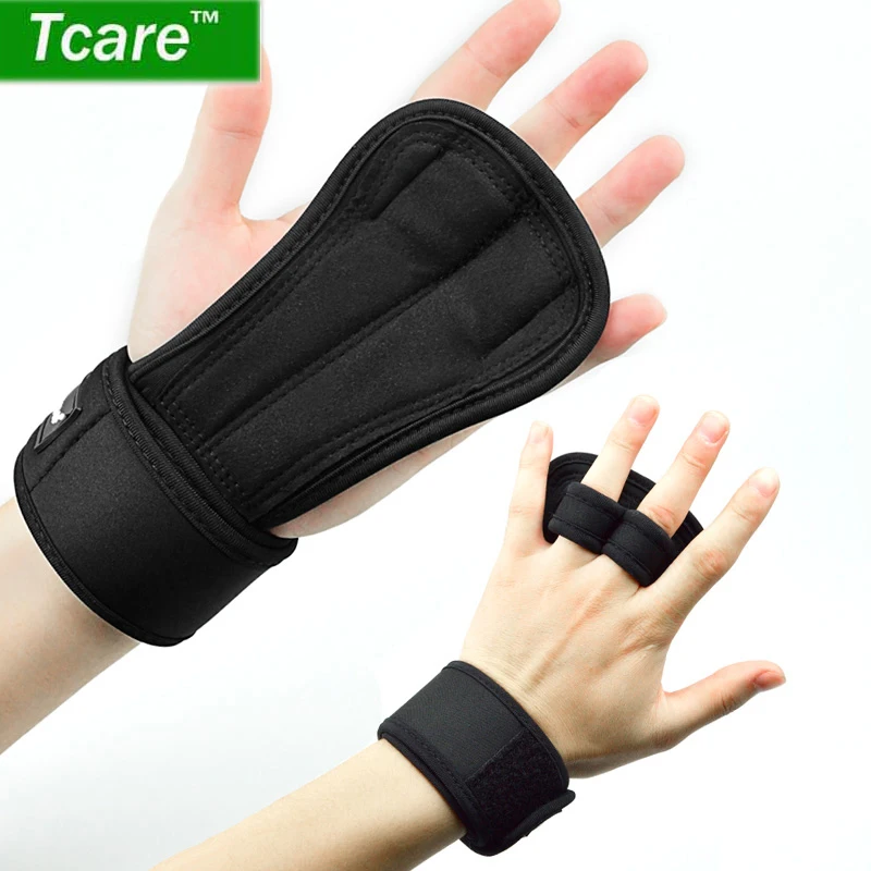 

Tcare1Pair Workout Gloves Sports Training gloves with Wrist Support for Fitness, sports Silicone Padding Suits Men and Women