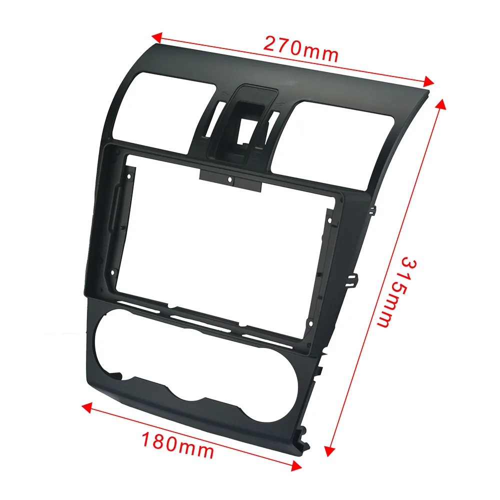 9 дюймов Автомобильный Радио фасции комплект для SUBARU Foreset 2013- Double Din dvd Fascias аудио фитинг панель адаптеров In-dash рамка