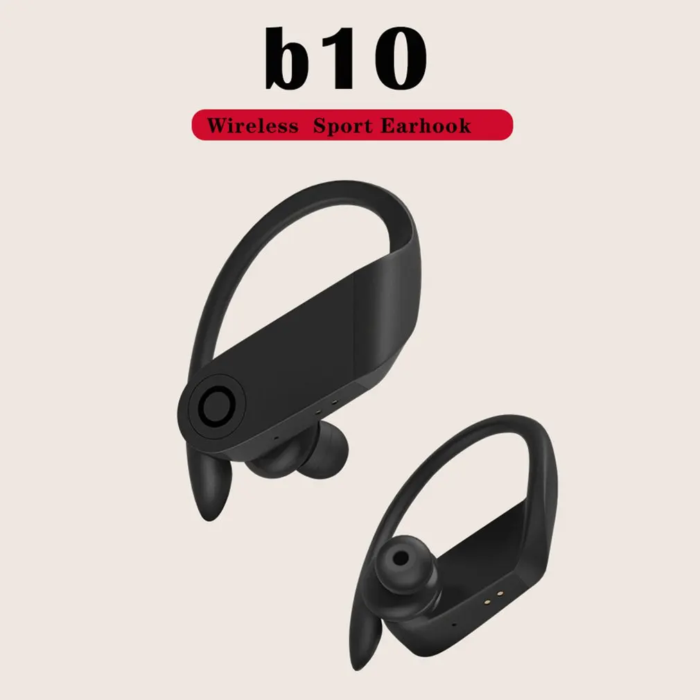 B10 True Bluetooth 5,0 наушники TWS беспроводные наушники спортивные наушники с громкой связью 3D стерео игровая гарнитура с микрофоном зарядная коробка