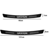 For Nissan Qashqai Accessories Carbon Fiber Car Rear Bumper Trunk Load Edge Scratch Guard Protector Stickers Styling Decor Decal ► Photo 2/6