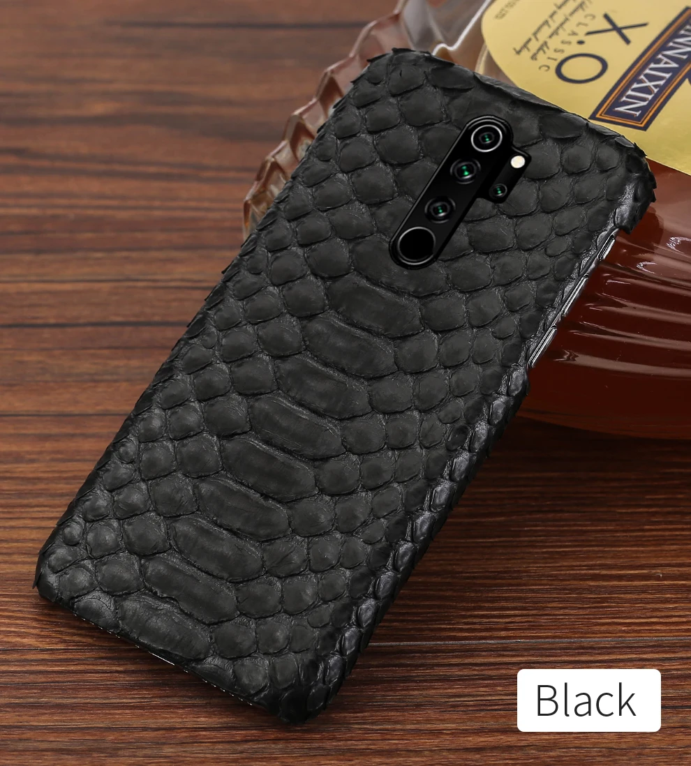 Чехол для телефона из натуральной кожи питона для Xiomi Redmi Note 8 Pro Note 7 8T 8 5 чехол для Xiaomi mi 9 9T Pro Lite 8 A3 A2 Note 10 Pro