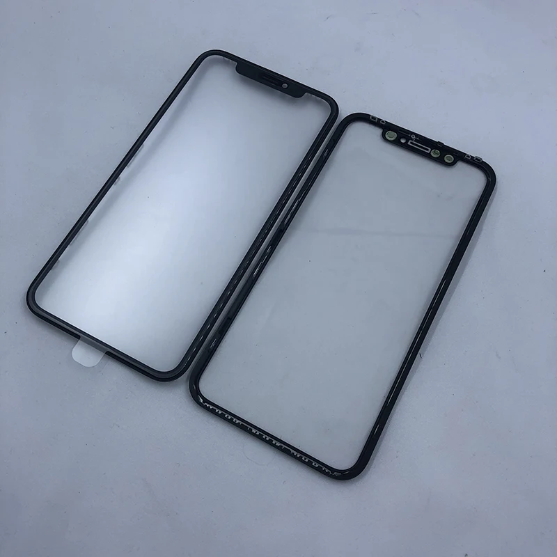 2в1 сенсорный экран внешняя стеклянная крышка с рамкой Рамка для iPhone11 lcd передняя стеклянная внешняя панель Замена