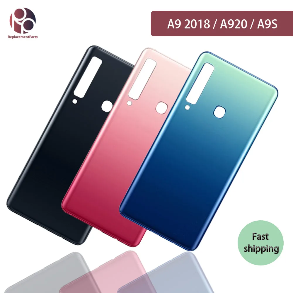 

10pcs Battery Back Cover For Samsung Galaxy A9 2018 / A9 Star Pro A9S A920F Rear Door Housing Case Replacement Repair Parts