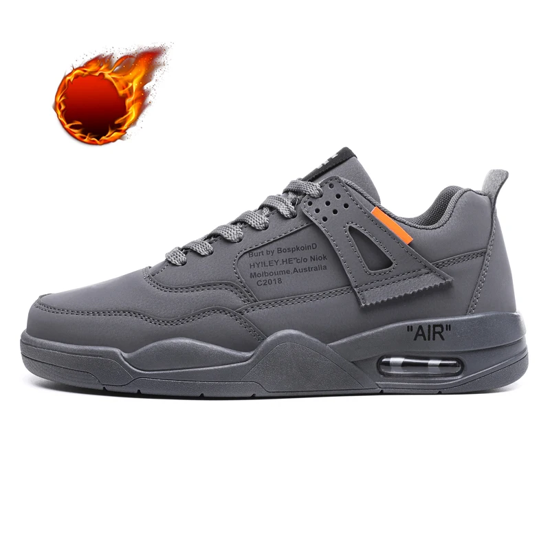 Grey fur winter Xiaomi MIJIA Air Coshion/мужские кроссовки; Новинка года; Lover's Zapatos De Hombre; сезон осень-зима; Легкая женская обувь для бега; Размеры 35-45 - Цвет: Grey fur winter