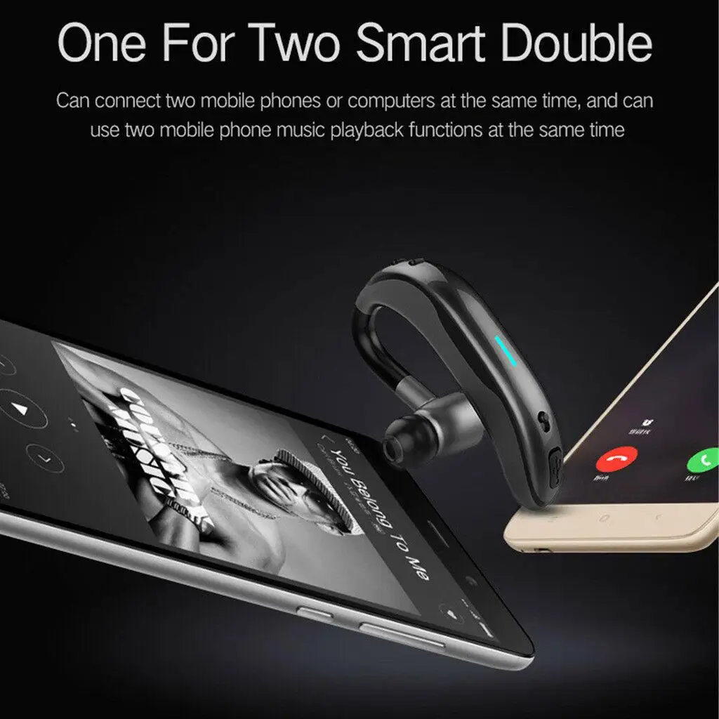 Wireless Bluetooth Sport Headset Driving Earphone Noise Cancelling for Android iPhone Samsung Galaxy Xiaomi Huawei P40 P30