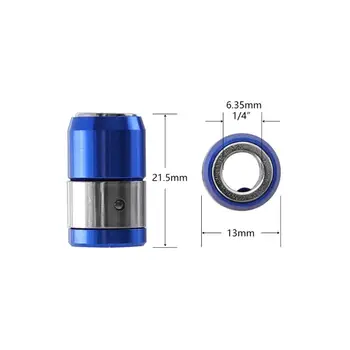 

Magnetic Ring 1/4" 6.35mm Metal Strong Magnetizer Screw for Electric Phillips N1HF