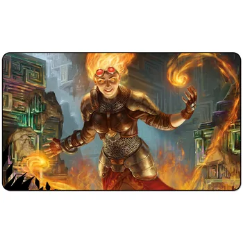 

60x35cm Size (24 x 14 inch) TCG Playmat: CHANDRA, FLAMECALLER Playmats Board Game Mat