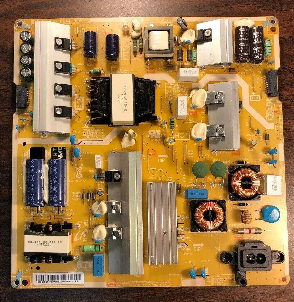 Оригинальная плата питания для samsung UA55JU6800JXXZ UA55JU6400JXXZ плата BN44-00807A L55S6-FHS тест, хорошее качество