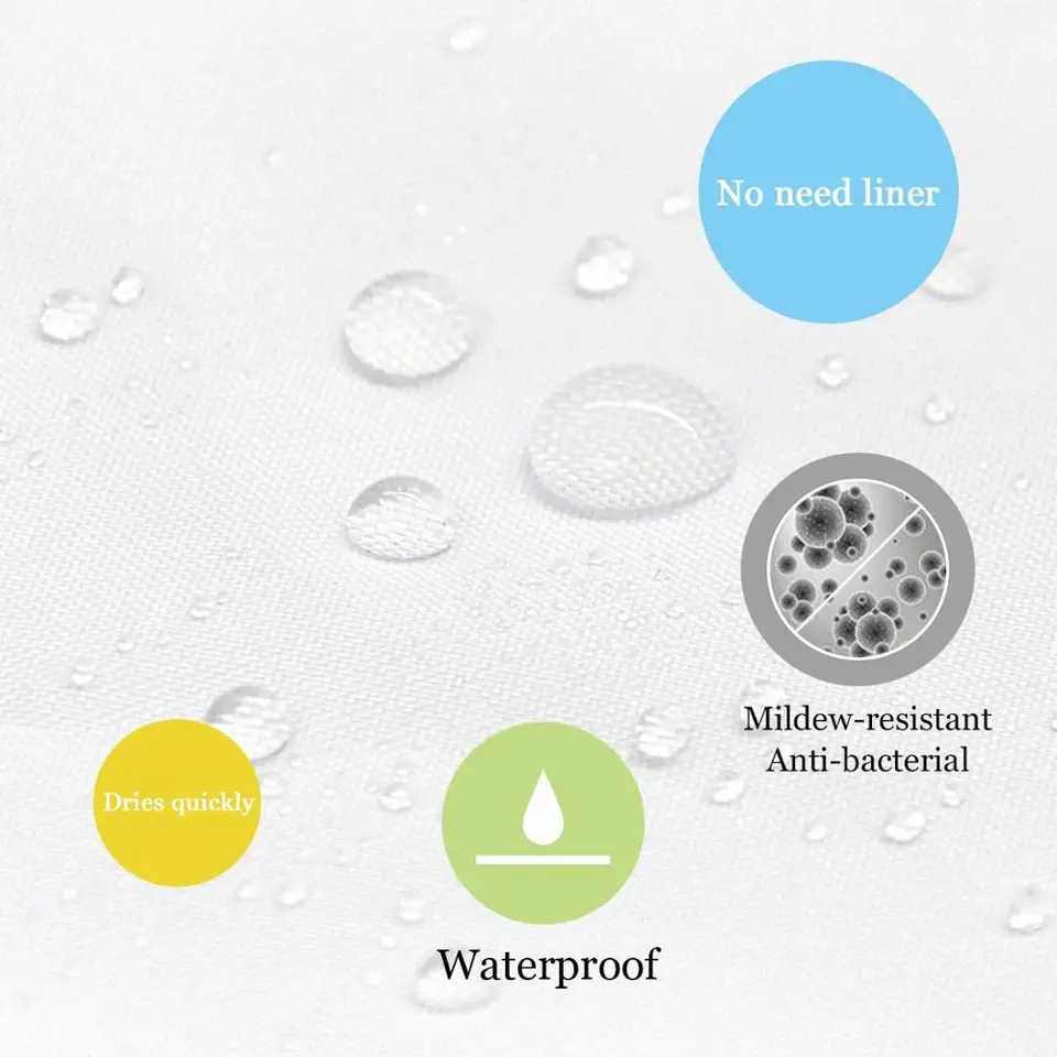 Nigel Thornberry Custom Waterproof Polyester Decorative Bathroom