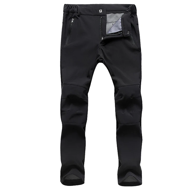 Skup COPOZZ mężczyźni kobiety jesień zima piesze wycieczki wędkowanie Camping wspinaczka Ski Trekking spodnie Plus Size ponadgabarytowych wodoodporne spodnie sportowe