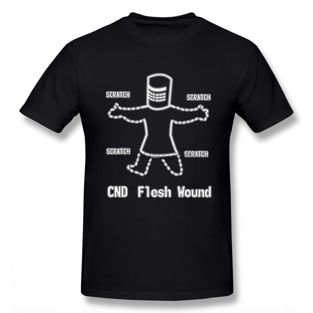 Черный рыцарь Pipboy Camiseta с круглым воротником для отдыха на заказ Мужская Ретро