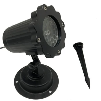 

LED Lamp Projector, Christmas Rotating Snowflake Projector Lamp, Used to Decorate Birthday Wedding Party US Plug