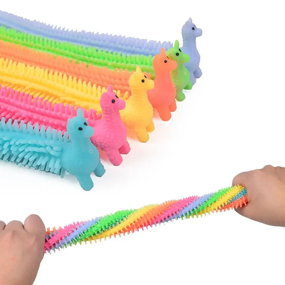 Relieve Stress Toy Worm Noodle Stretch String Rope Anti Stress Autism Vent Toy 
