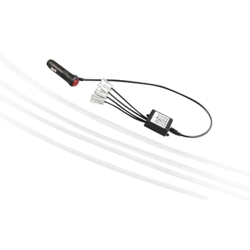 

RGB Atmosphere With App Controller Color Changing High Brightness LED Strip Lights Car Interior ABS Flexible For Tesla Model 3