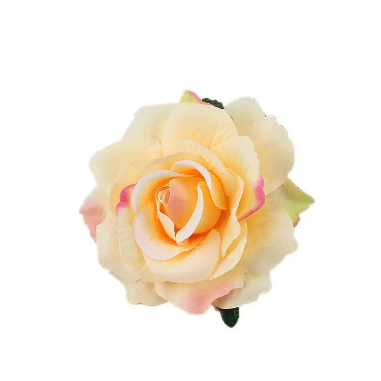 INS New Style Model Flower Hair Accessories Seaside Holiday Head Lace Barrettes Dance Performance Rose Corsage