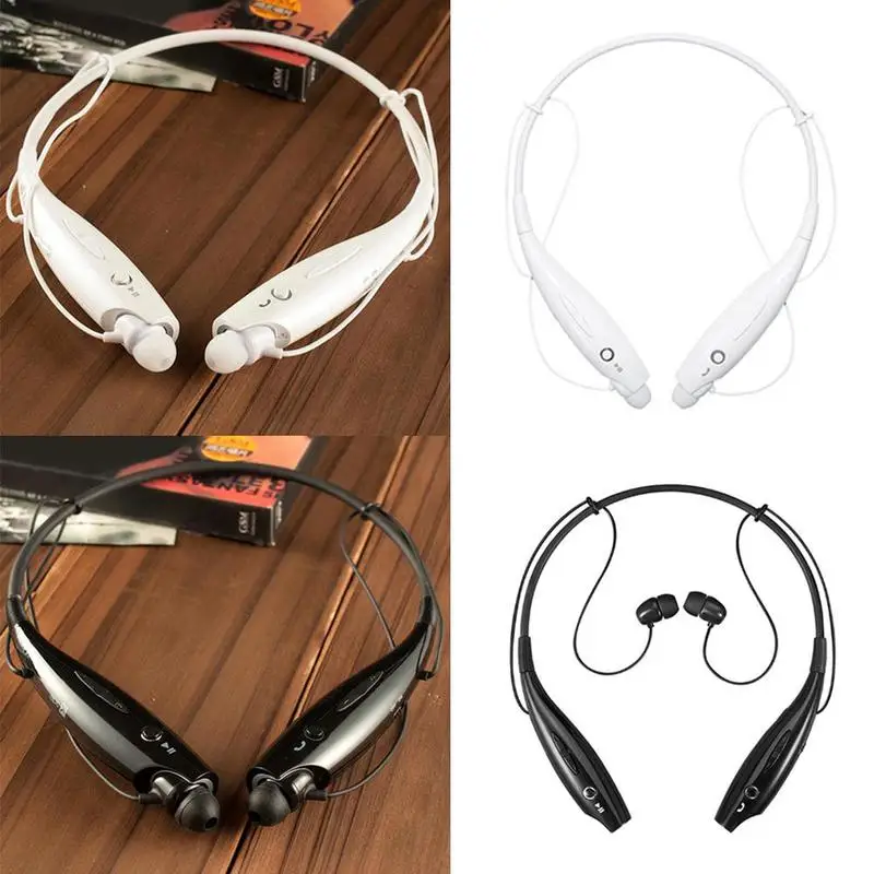 Bluetooth Earphone Sports Wireless Hanging Headphones Headset Stereo Magnet