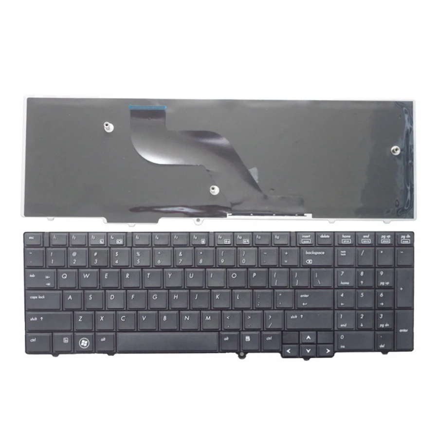 

Клавиатура для ноутбука HP, английская клавиатура для ноутбука HP 6540B 6545B 6550B 6555B 6540 6545 US Черный