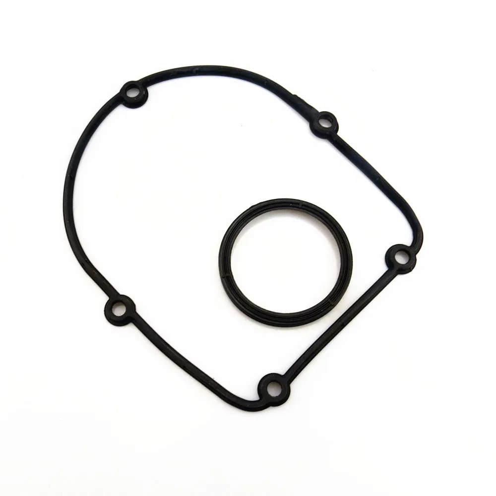 2.0T upper timing chain cover gasket and sealing kit Audi A3 A4 S4 A5 Q3 Q5 VW Jetta Passat CC 06H103483F 06H103483C rubber gasket aluminum gasket kits solenoid valve filter gasket