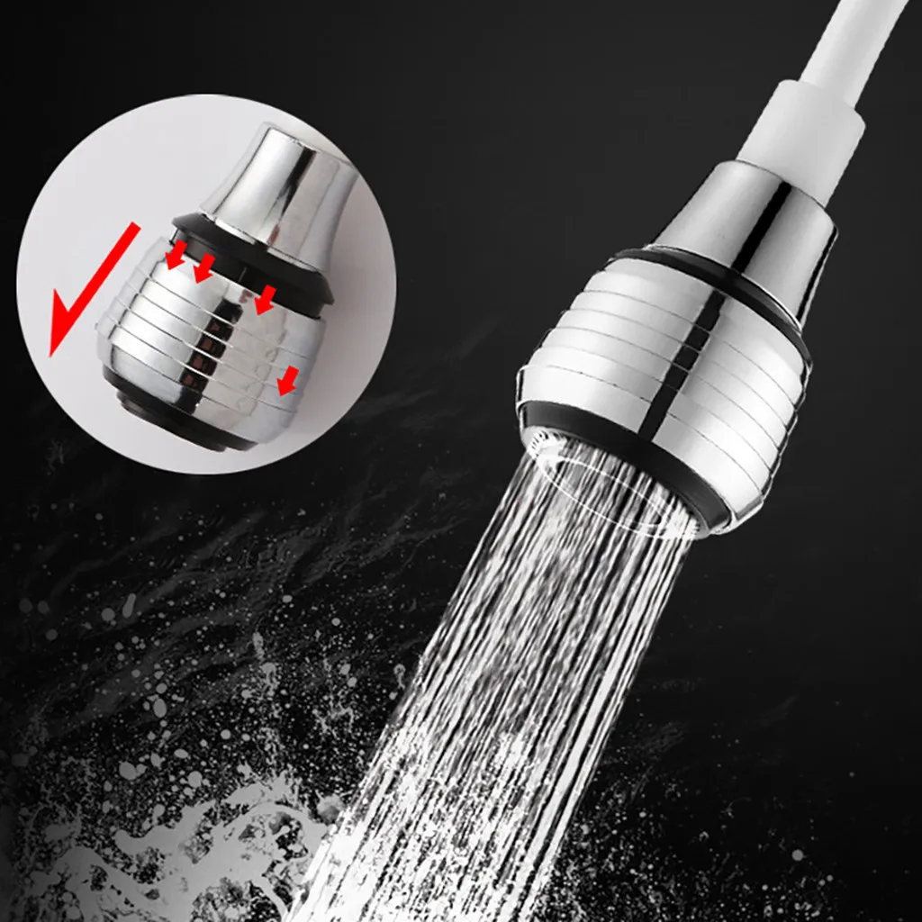 A Rotatable Swivel Faucet Nozzle Filter Adjustable Double Mode Water Saver Filter Faucet Bubbler Aerator Tool 9.27 - Цвет: A