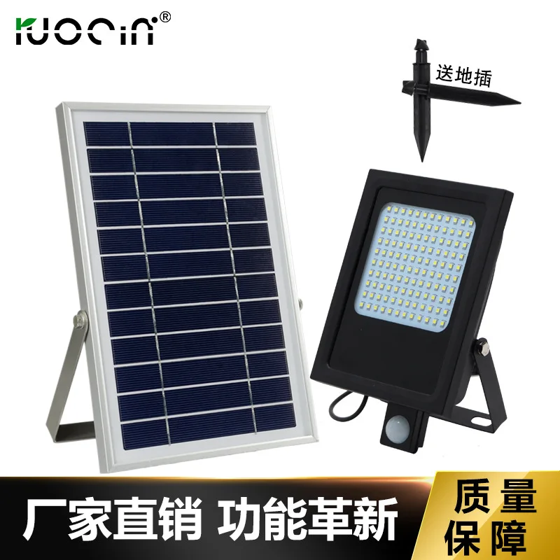 

Manufacturers Direct Selling Solar Garden Lamp Outdoor Projector LED Human Body Induction Floodlight Waterproof Street Lamp