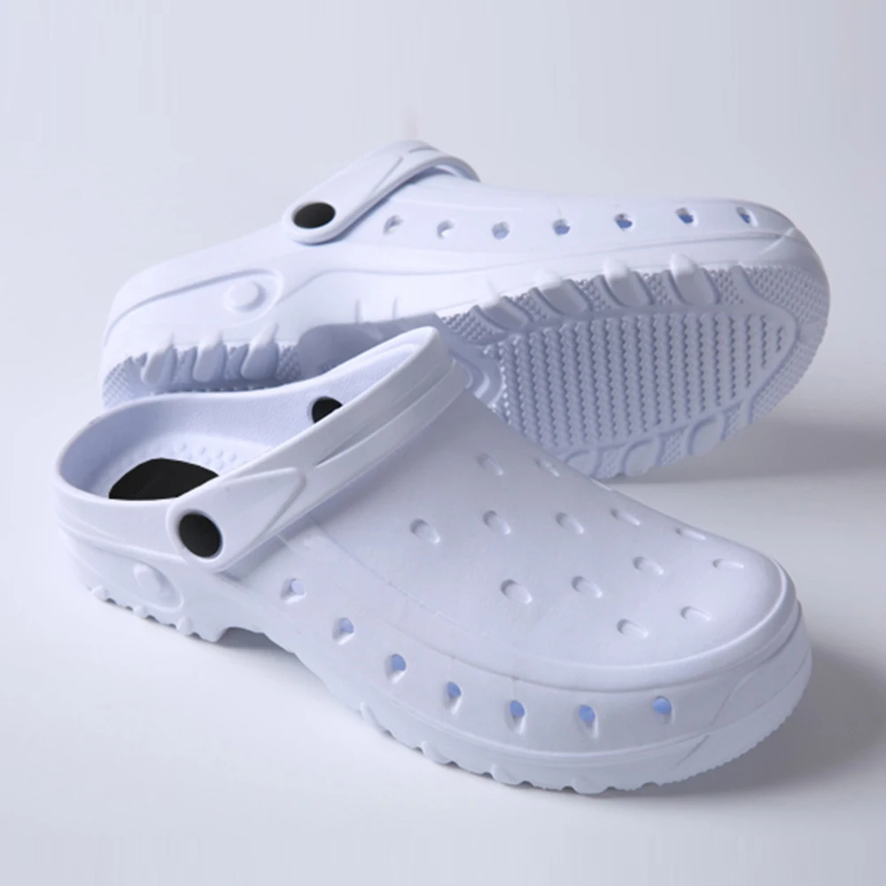 Medical Shoes Unisex Doctor Nursing Surgical Shoes Anti-Static Dental Hospital Lab Chef Waiter Cleaning Protective Slippers