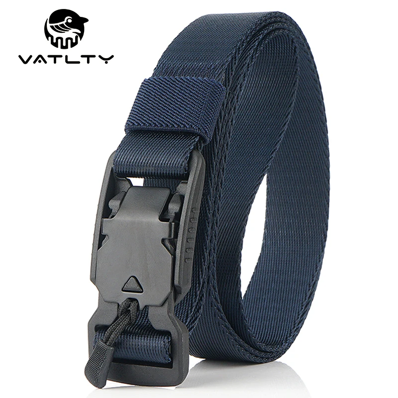 Official Authentic 2.5cm Thin Belt ABS Magnetic Buckle Outdoor Sports Hiking Strong And Soft Real Nylon Unisex Jeans | Аксессуары для