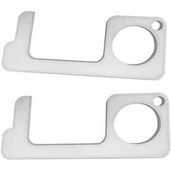 

Hand No-Touch Door Opener Closer Stylus Keep Hands Clean, Self-Cleaning Reusable, Hand Brass EDC Door Opener Protection
