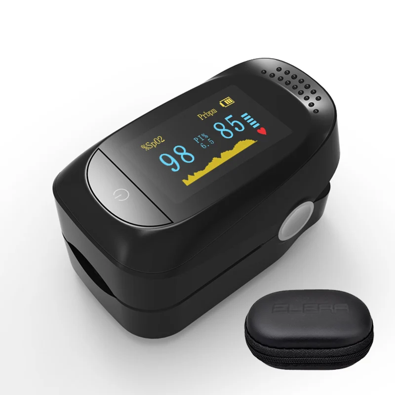 Пульсоксиметр на палец цифровой PI измеритель насыщения крови кислородом SPO2 PR |