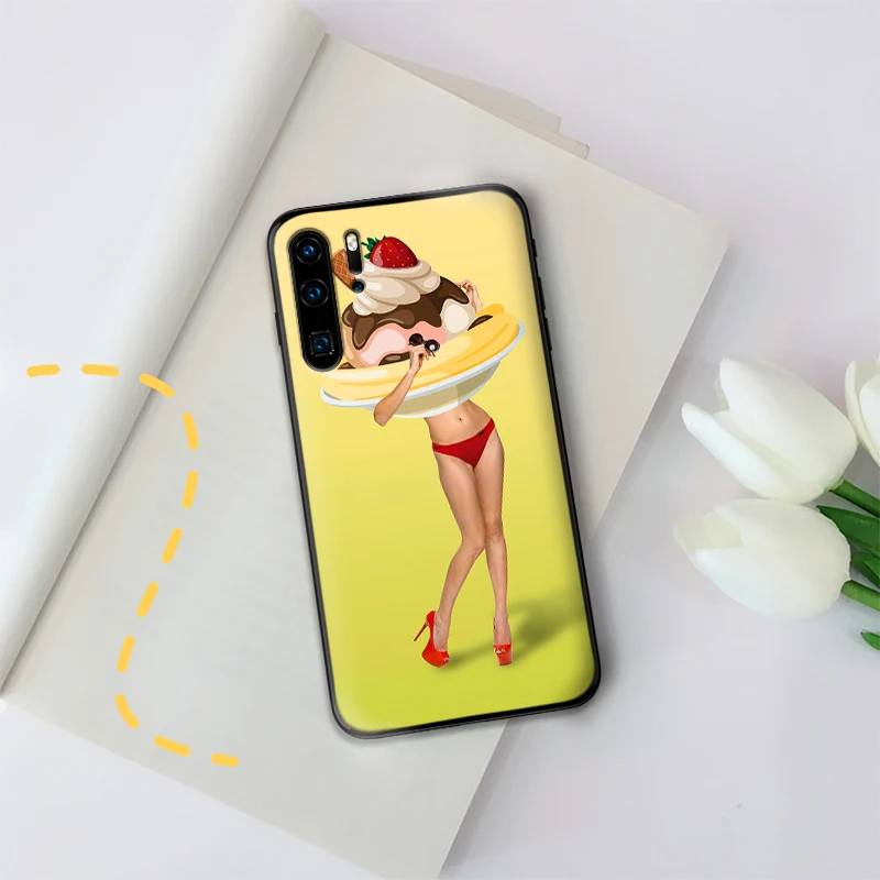 Милый нарядный комбинированный чехол s для huawei P10 P20 2019 P8 P9 Mini P30 LITE Huawi P Smart Z 2018 Pro