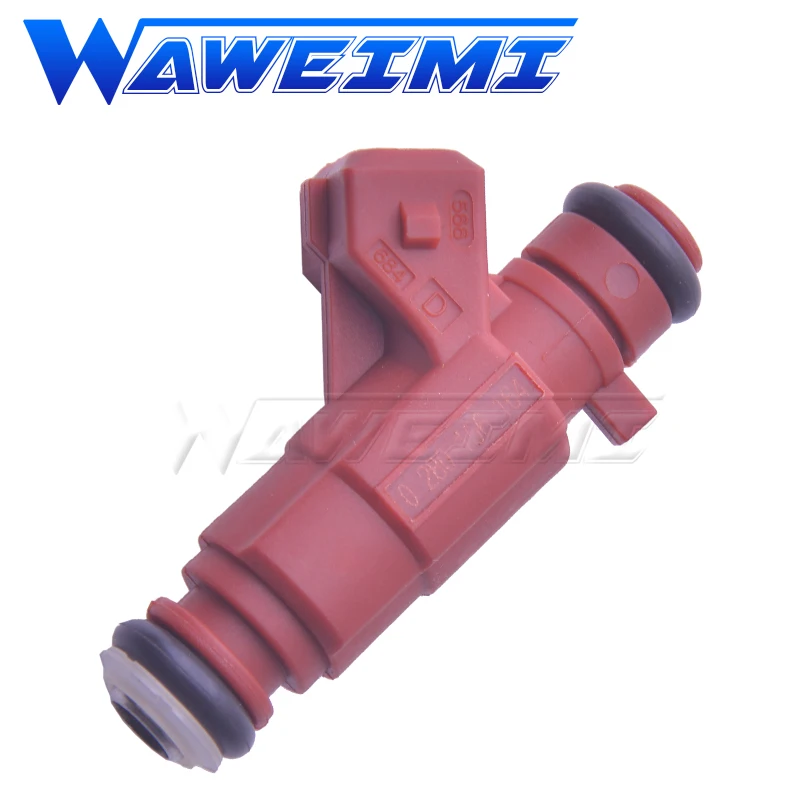 WAWEIMI Фирменная Новинка 4x Топливная форсунка Форсунка 0280156164 для HONDA JAZZ II(GD) 1,3 2002-2008