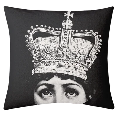 Высокое Качество Милан Fornasetti дизайн из хлопка и льна художественный Подушка Чехол для подушки с декором Форназетти подушки Fornasetti