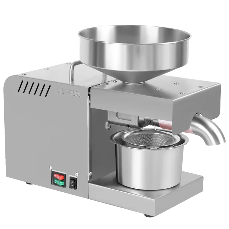 SUNZ X5 oil press   Stainless Steel Oil Press Machine Automatic Oil Extraction Peanut Coconut Olive Extractor Expeller 110/220v 4