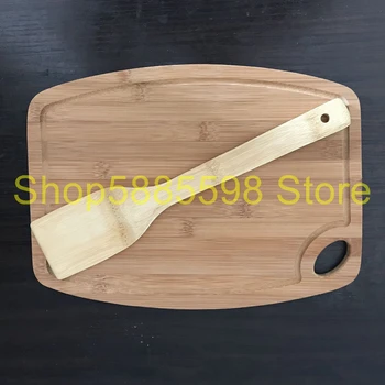 

Bamboo cutting board natural cutting board Food cutting board kitchen cutting board with shovel