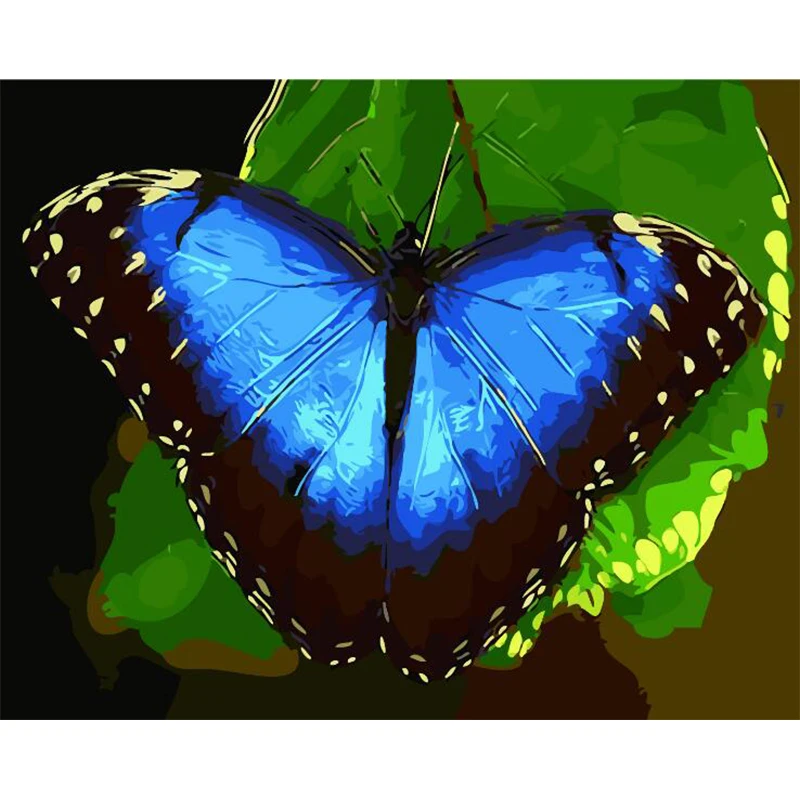 

Flowers Painting With By Number Frame 40x50 DIY For Adults On Canvas Paint Coloring By Number For Drawing Picture Decoration Art