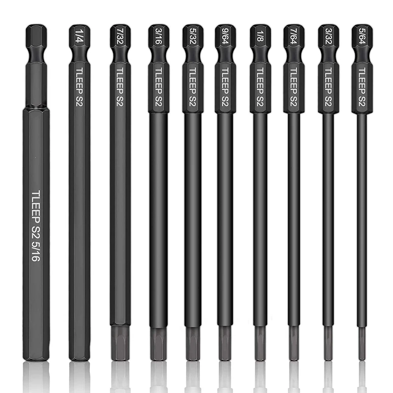 Hex Head Allen Wrench Drill Bits Set 