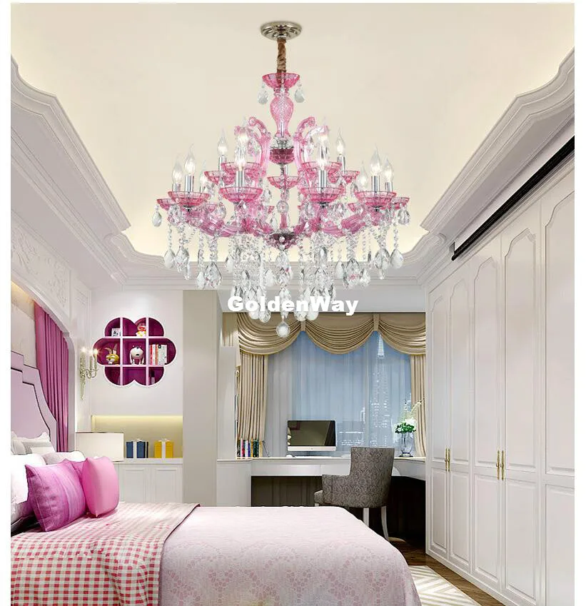 Железные и кристаллы для люстры Decora люстры подвесные лампы подвесной светильник для гостиной столовой гарантия