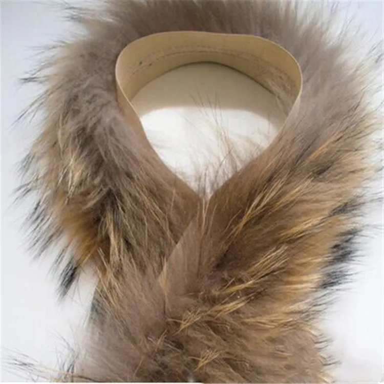 Натуральный Лисий меховой воротник натуральный мех енота шарф несколько размеров зима для женщин шаль пальто шапка воротник W#33