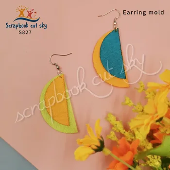 

Earring S827 wooden fish cutting mold, suitable for general market machines, new products in 2020