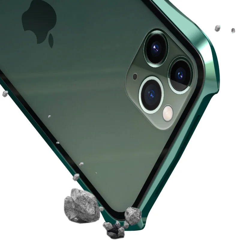 360 полный защитный чехол для iphone 11 чехол с магнитной адсорбцией для iphone 11 pro max чехол s Чехол бампер Coque