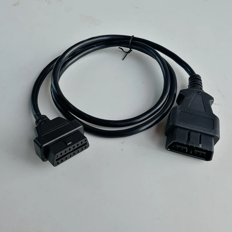 

2019 High Quality OBDII OBD 2 16Pin OBD2 16 Pin Male To Female Transfer Car Diagnostic Cable and Connector